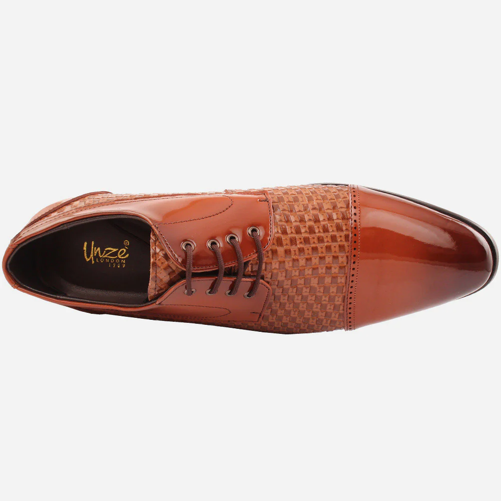 Men"LAZARO" Formal  Lace-Up Shoes Collection - Image 4
