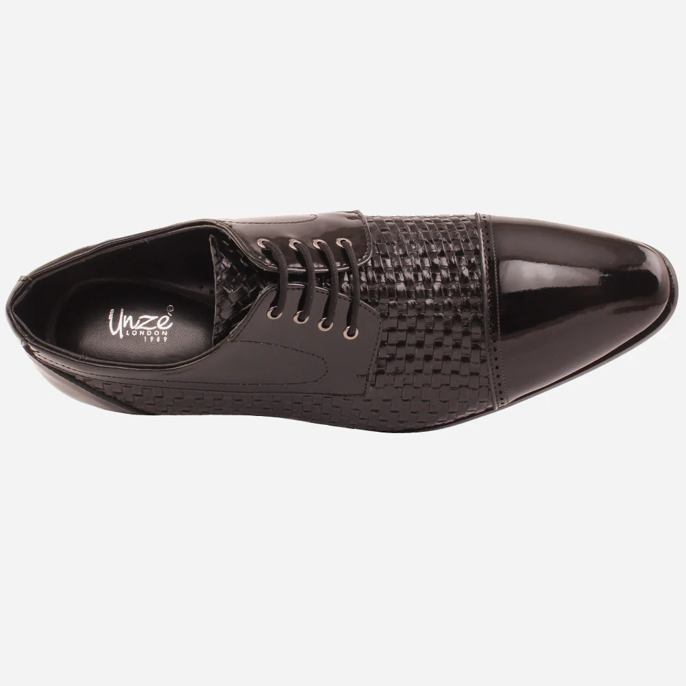 Men"LAZARO" Formal Lace-Up Shoes Collection - Image 4