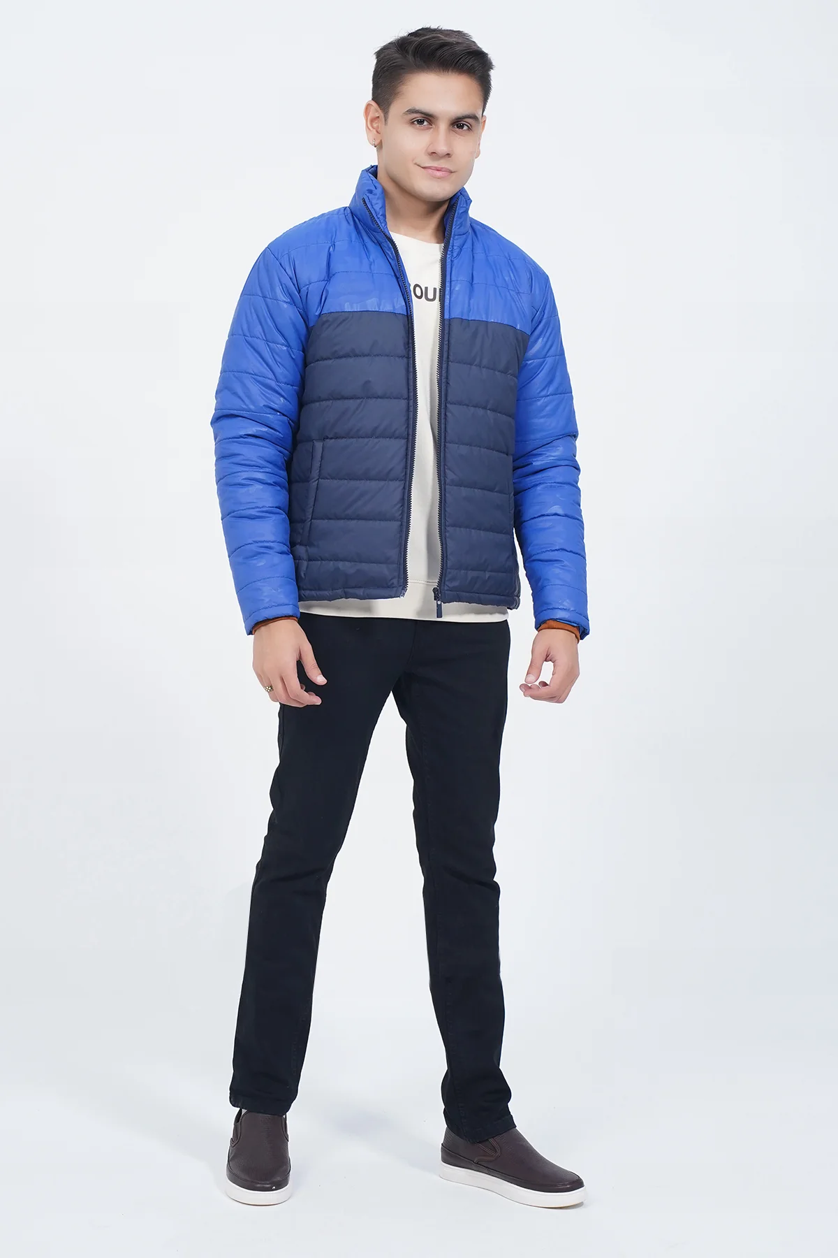 Mens "ABDOUE" Puffer Winter Jacket - Image 4