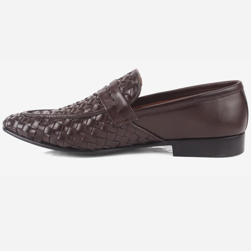 Men's "ADIER" Formal Leather Slip-ons Dress Shoes - Image 3
