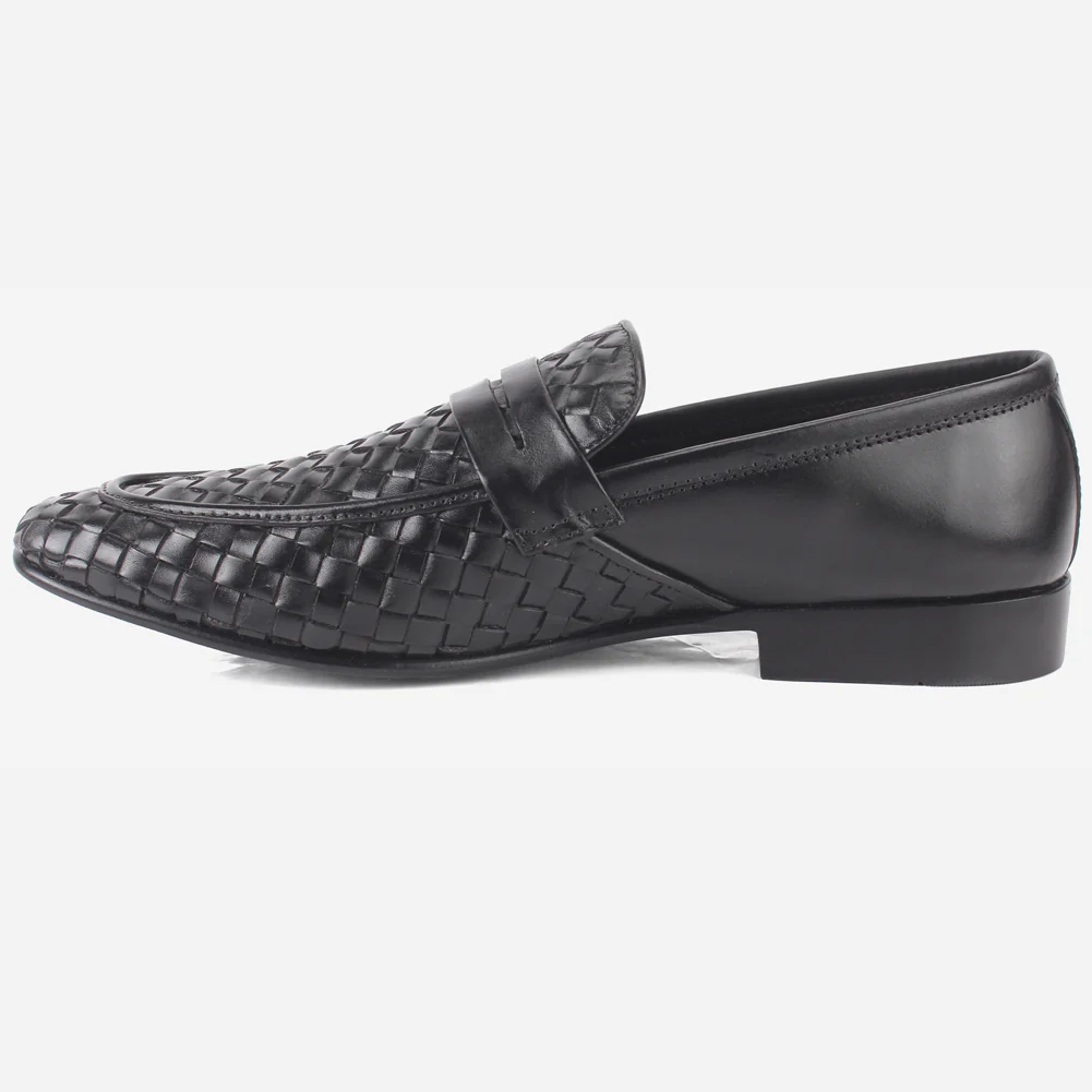 Men's "ADIER" Formal Leather Slip-ons Dress Shoes - Image 3