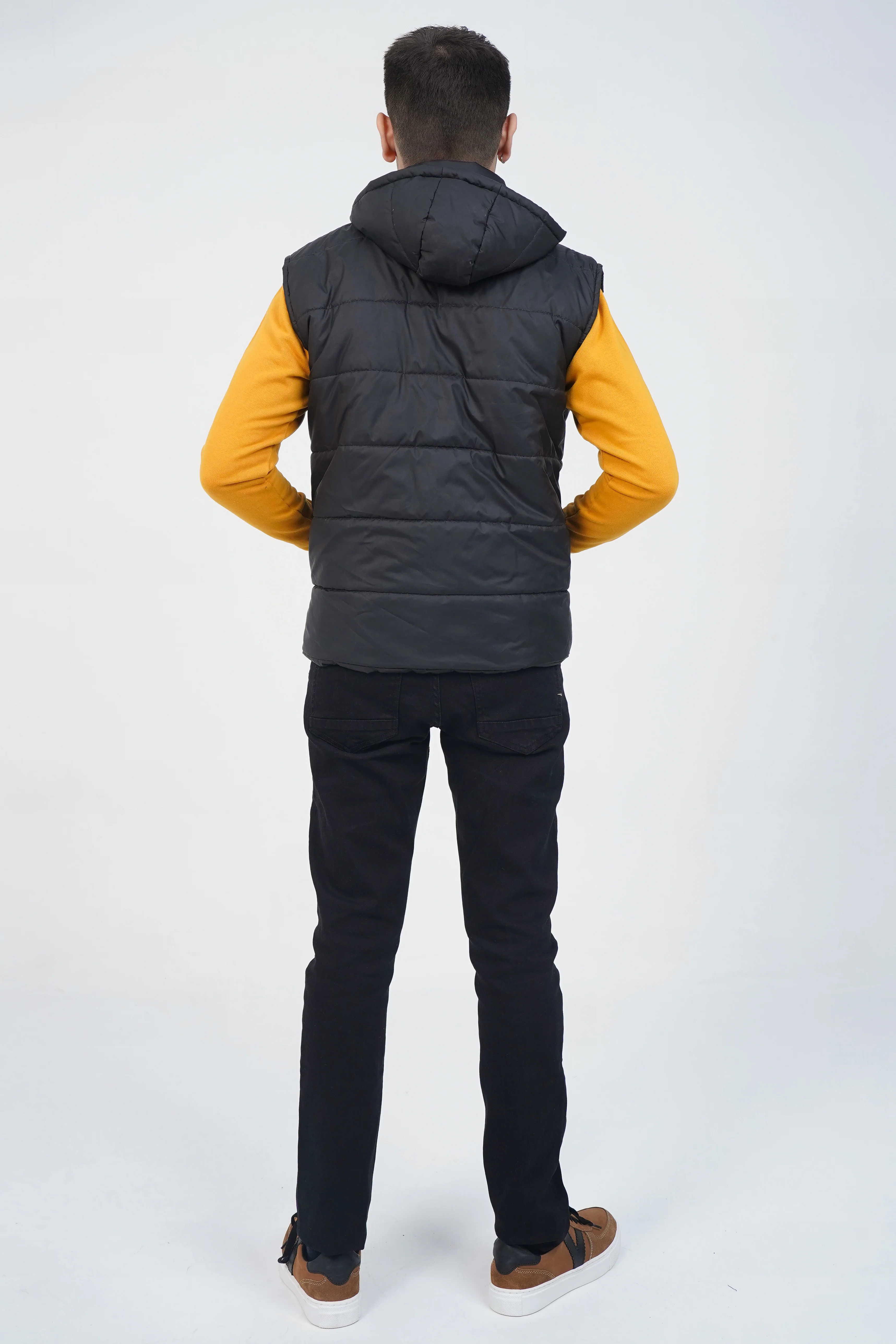 Mens "AGATHON" Puffer Winter Jacket Outerwear - Image 3