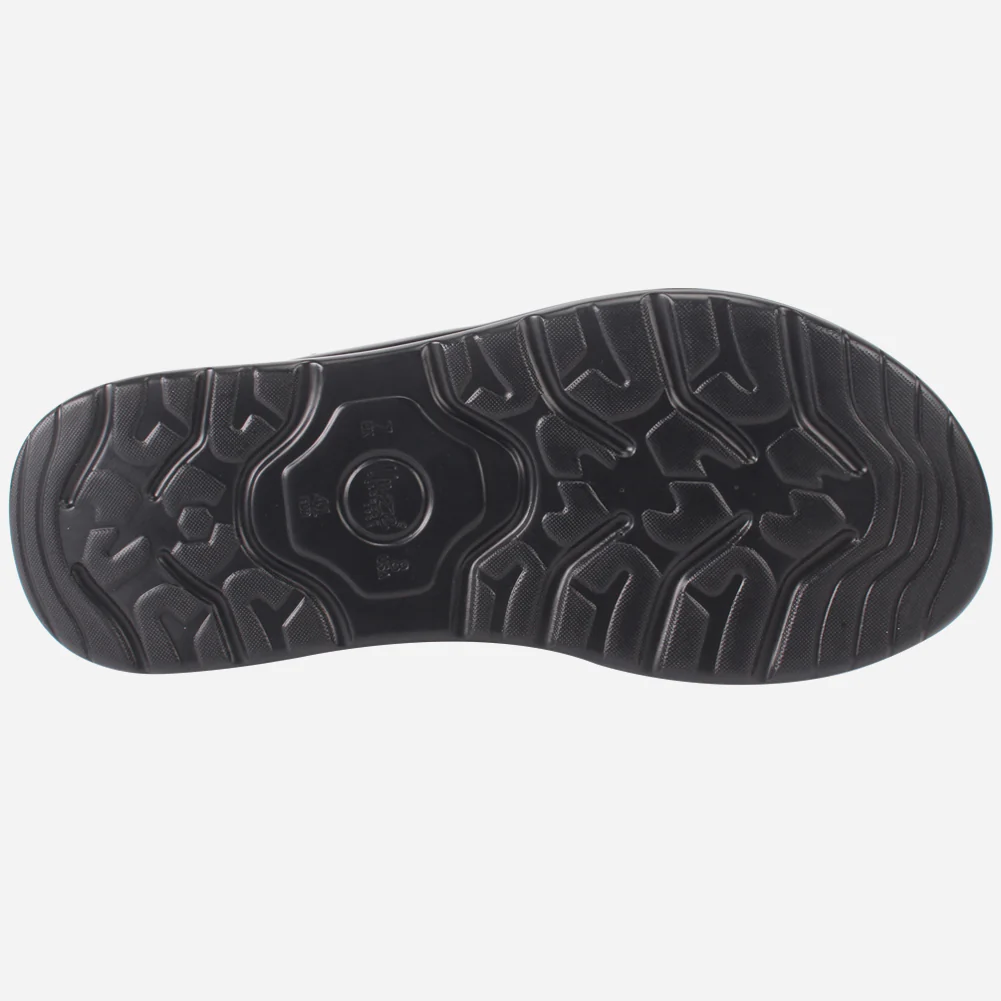 Mens "ALEY" Leather Velcro Everyday Summer Sandals - Image 5