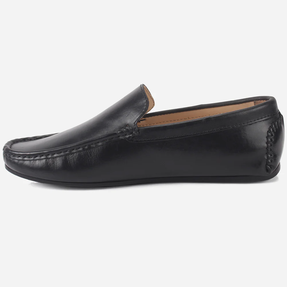 Mens "ANDRY" Leather Summer Moccasins - Image 3