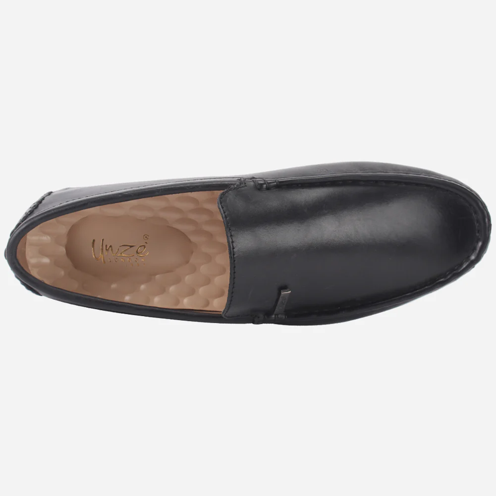 Mens "ANDRY" Leather Summer Moccasins - Image 4