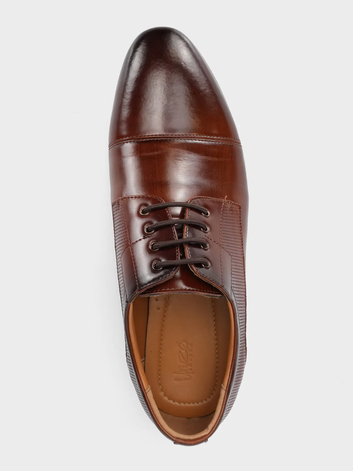 Mens "ANZU" Laced Up Dress Formal Shoes - Image 8