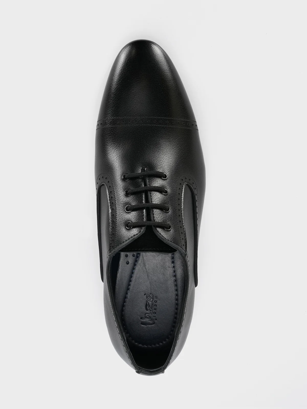 Mens "ARBOR" Formal Lace Up Dress Leather Shoes - Image 5