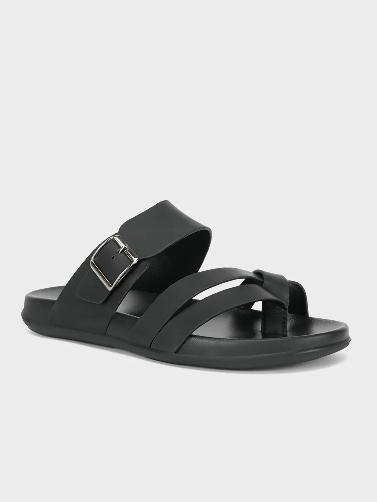 Mens "ARENDS" Casual Thong Buckled Slippers - Image 2