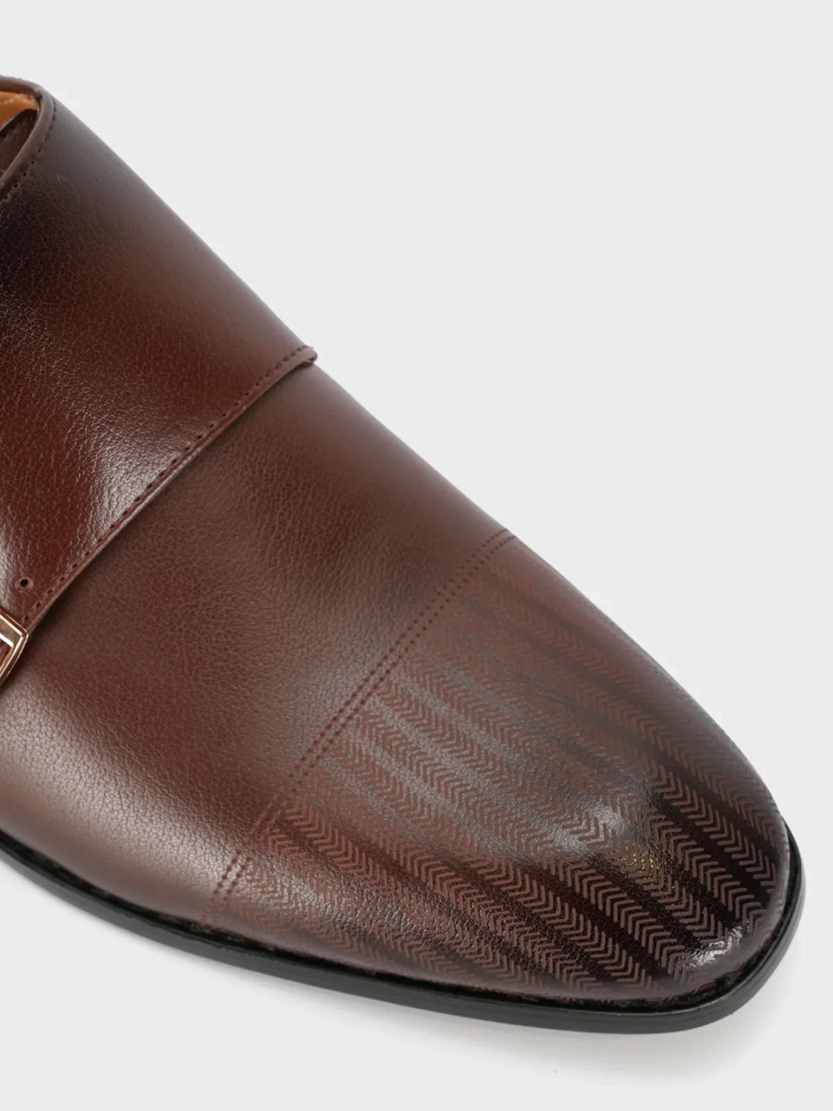 Mens "ARWEL" Formal Leather Shoes - Image 4