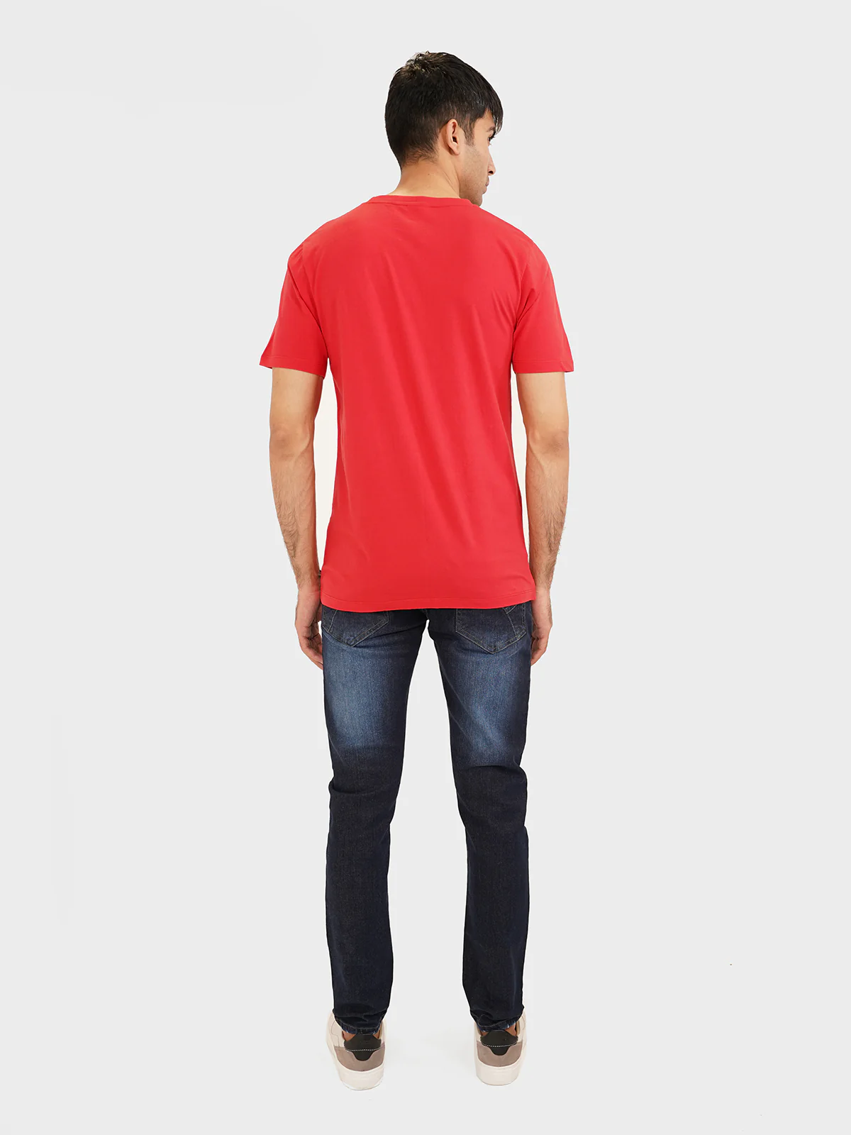 "ARWID" Plain Regular Fit T-Shirt - Image 4