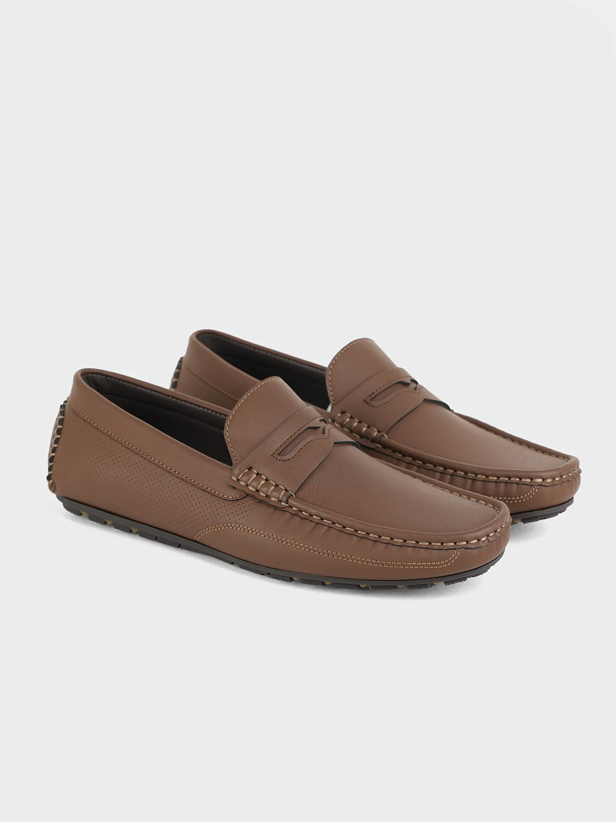 Mens "ASPIRE" Slip on Moccasin Shoes - Image 2