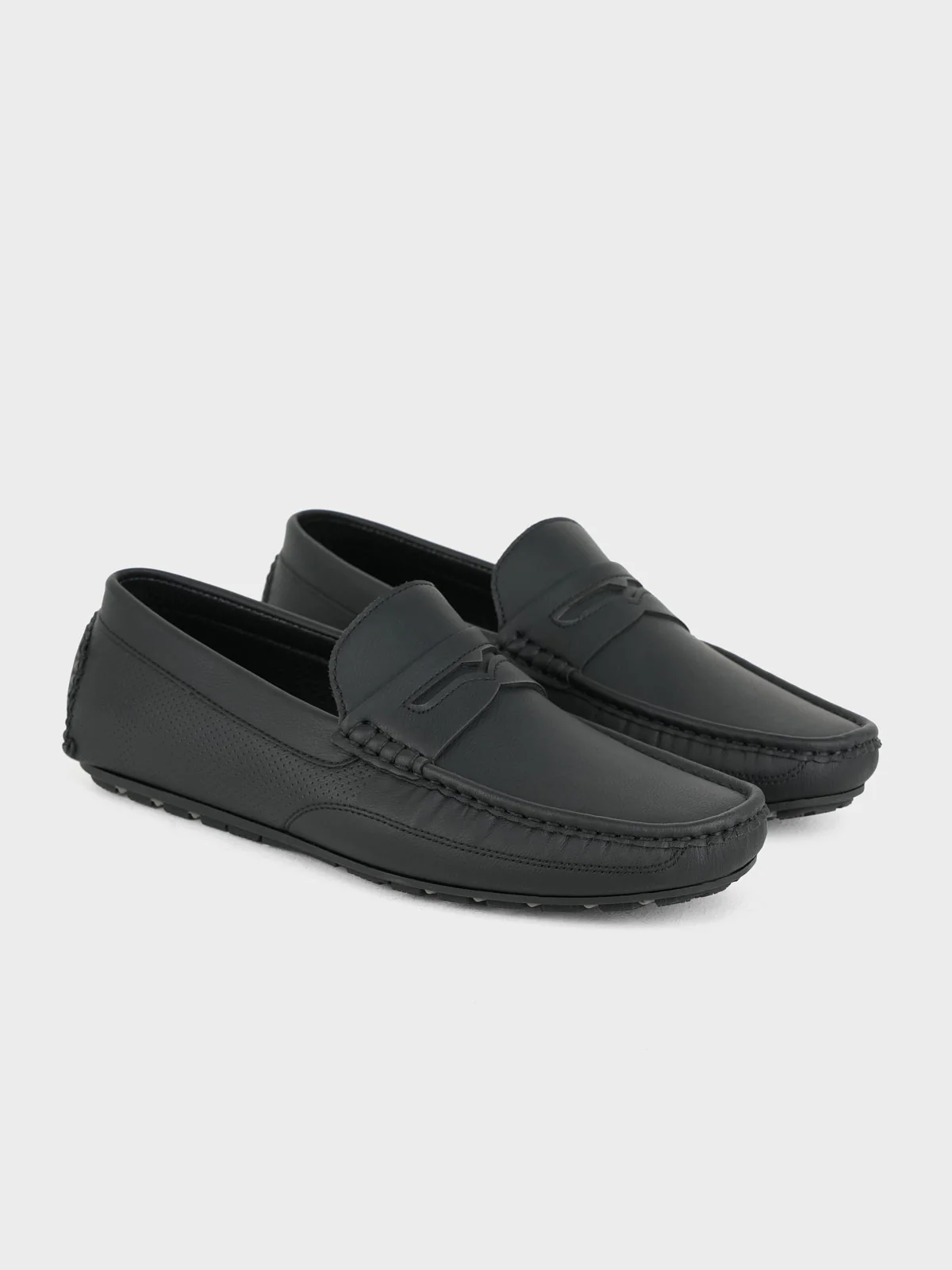 Mens "ASPIRE" Slip on Moccasin Shoes - Image 2