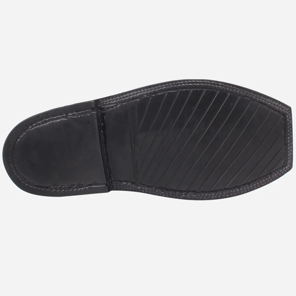Mens "ATIQ" Leather Flat Peshawari Sandals - Image 5