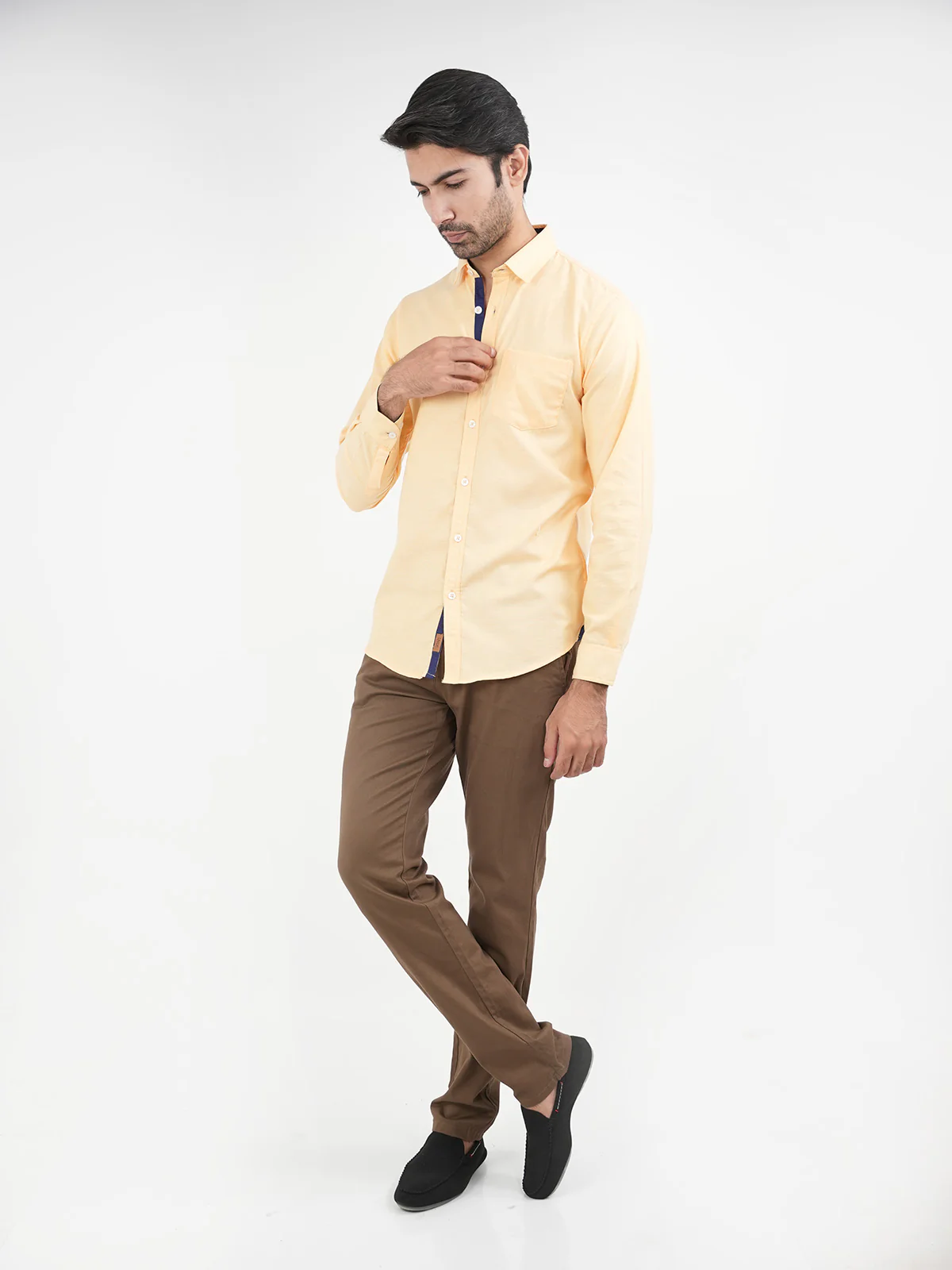 "AWAB" Casual Twill Slim Fit Chino - Image 2