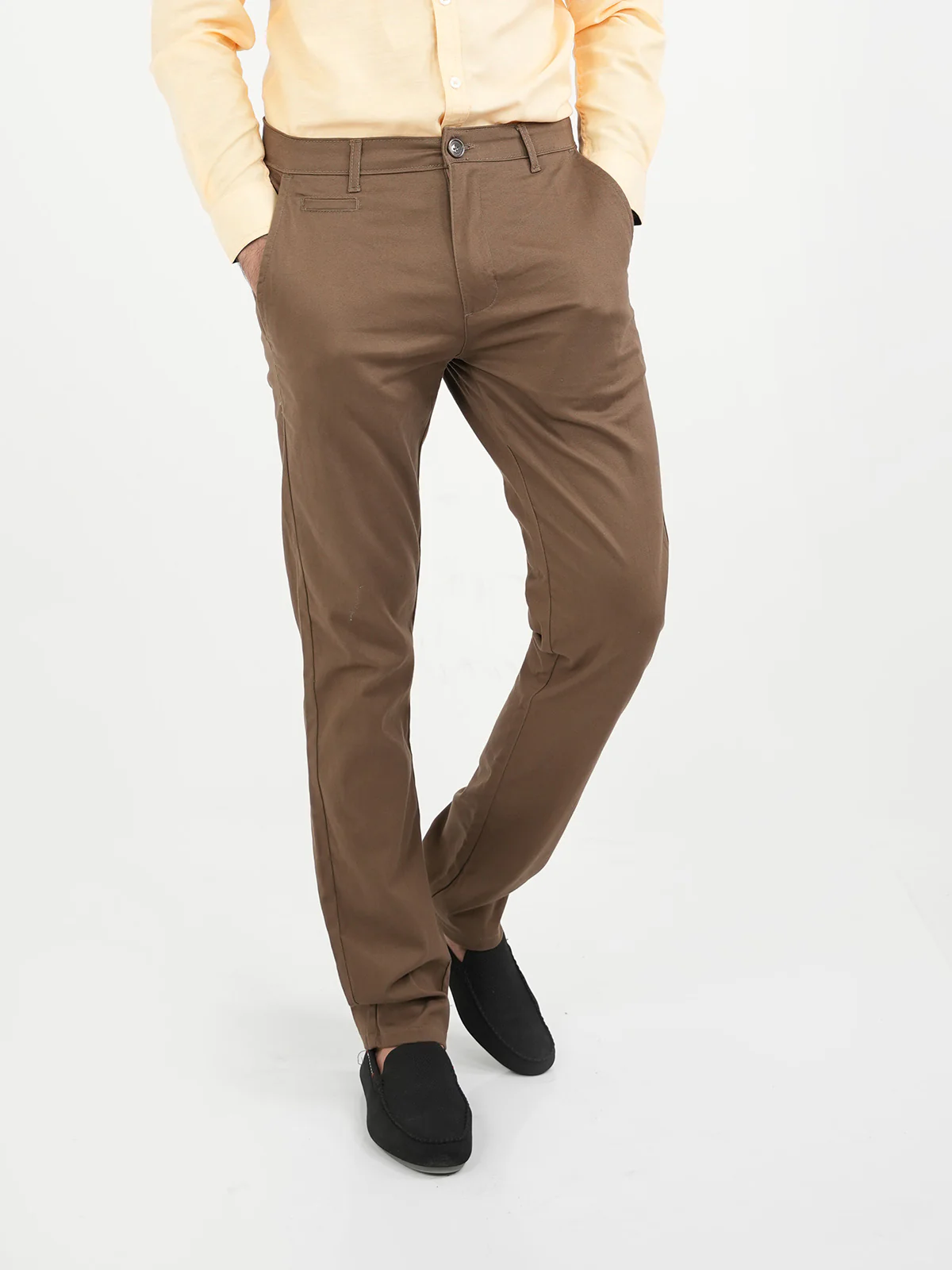 "AWAB" Casual Twill Slim Fit Chino - Image 3