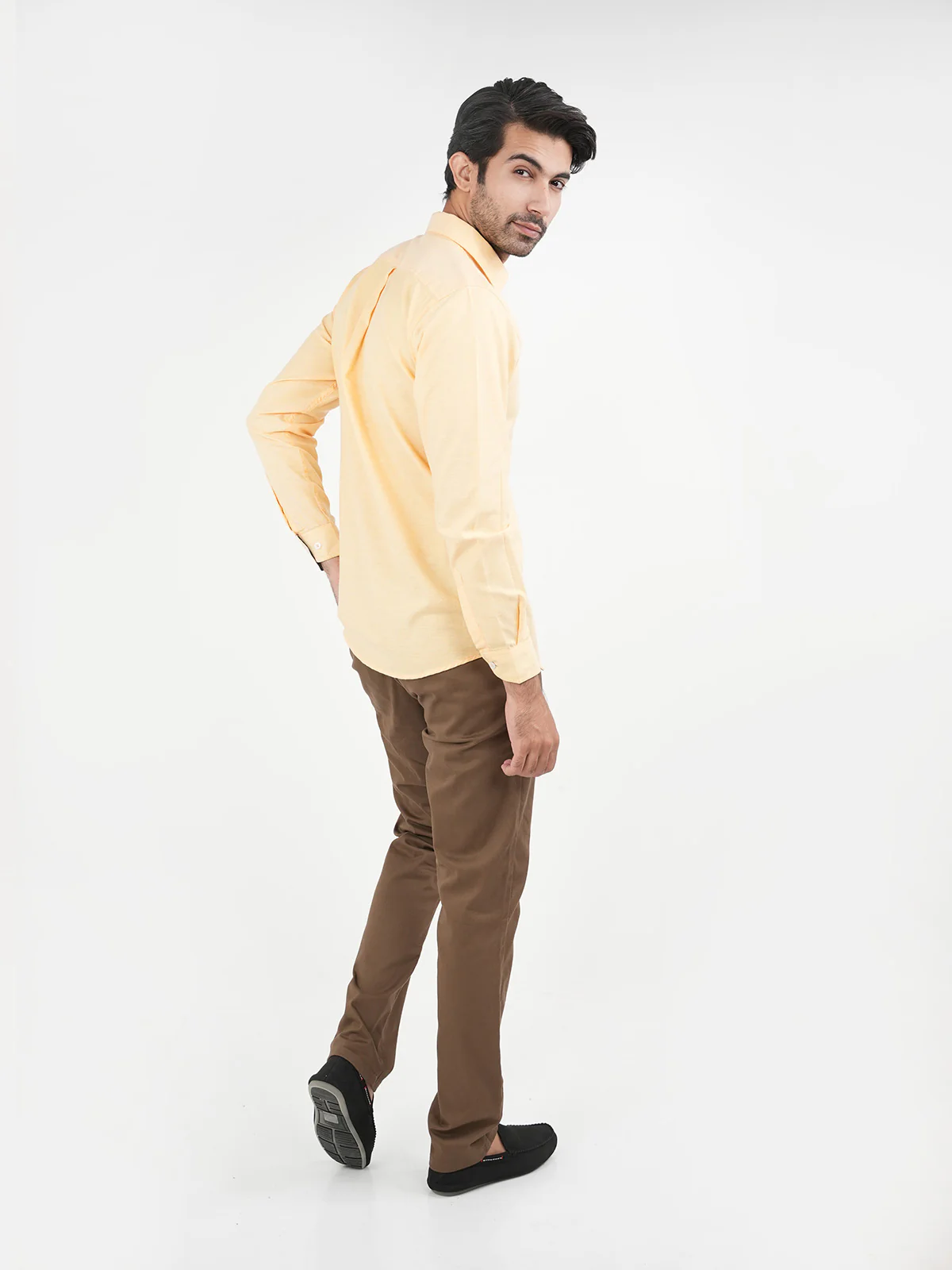 "AWAB" Casual Twill Slim Fit Chino - Image 4