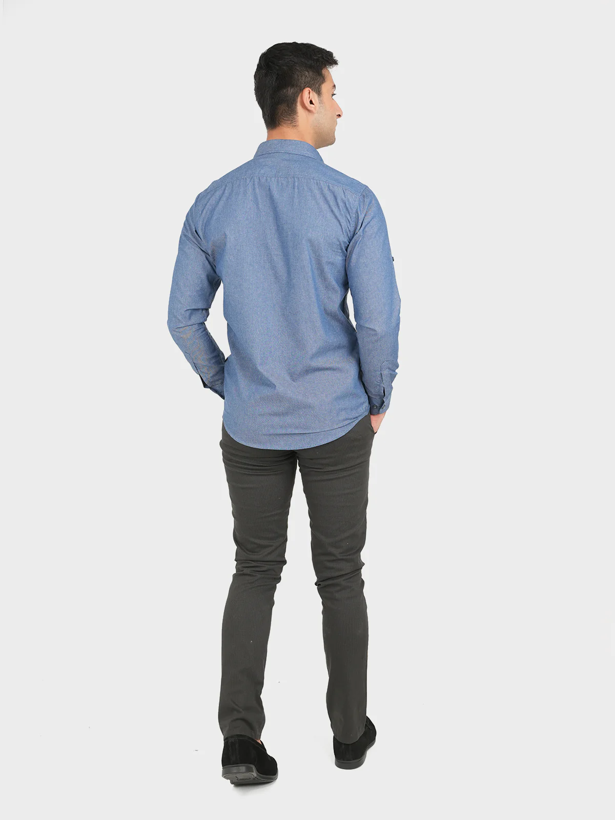 "AWAB" Casual Twill Slim Fit Chino - Image 4