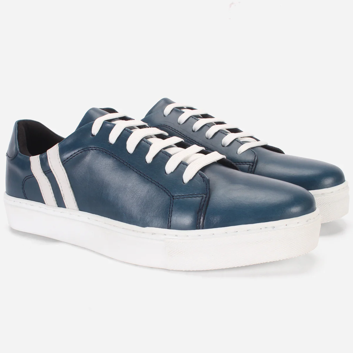 Men's "BASAJAUN" Lace Up Casual Sneakers - Image 2