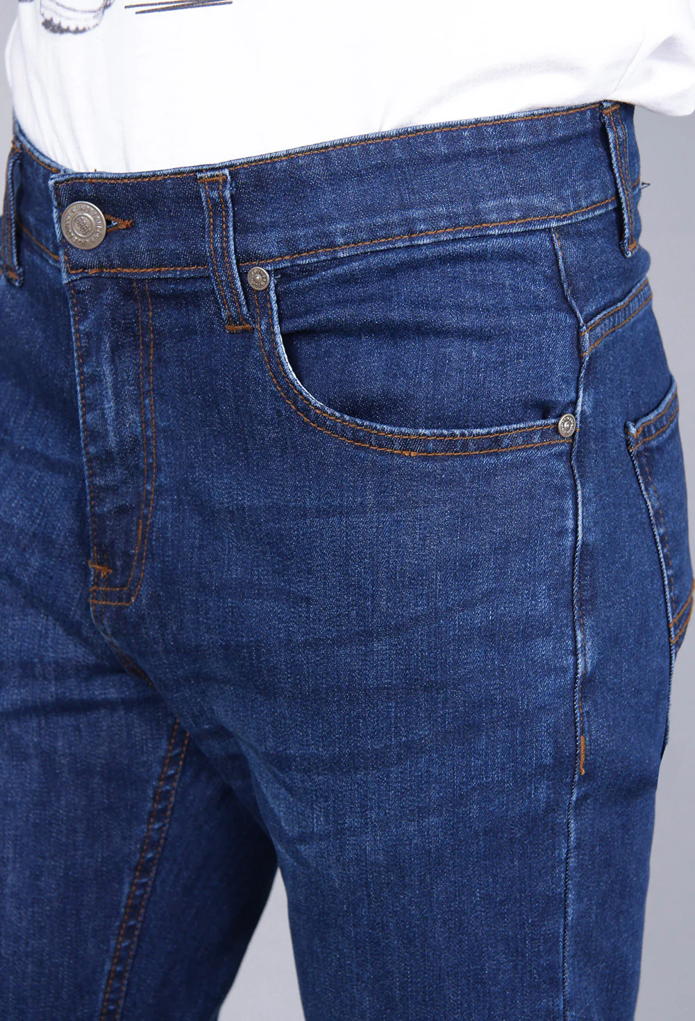 Men's "BERNAD" Skinny Denim  Trousers - Image 3