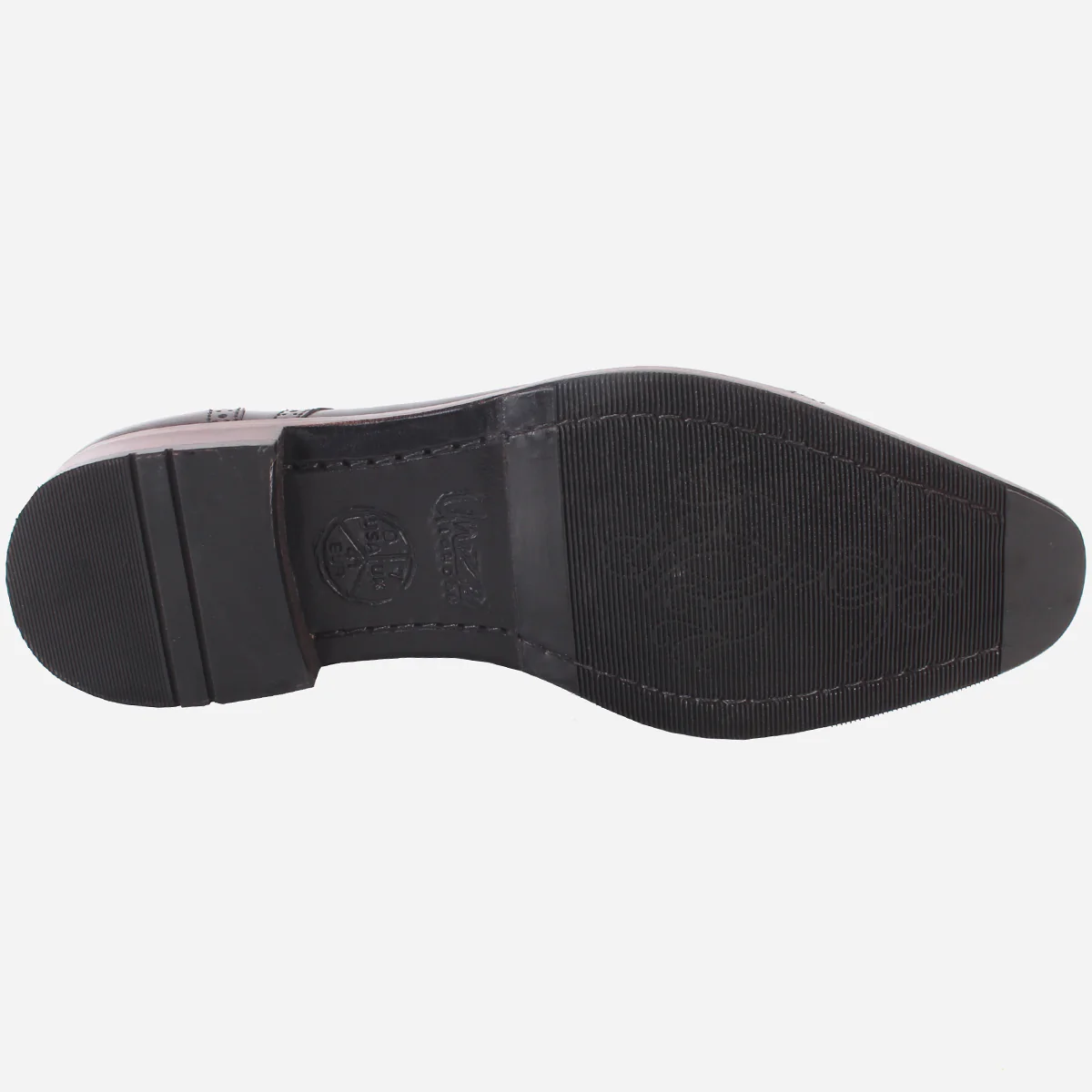 Mens "BLAISE" Double Tone Monk Strap Shoes - Image 5