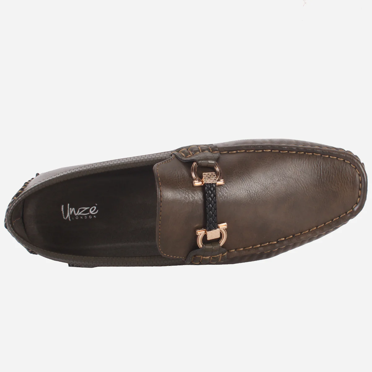 Mens "BODE" Casual Everyday Moccasin Shoes - Image 2