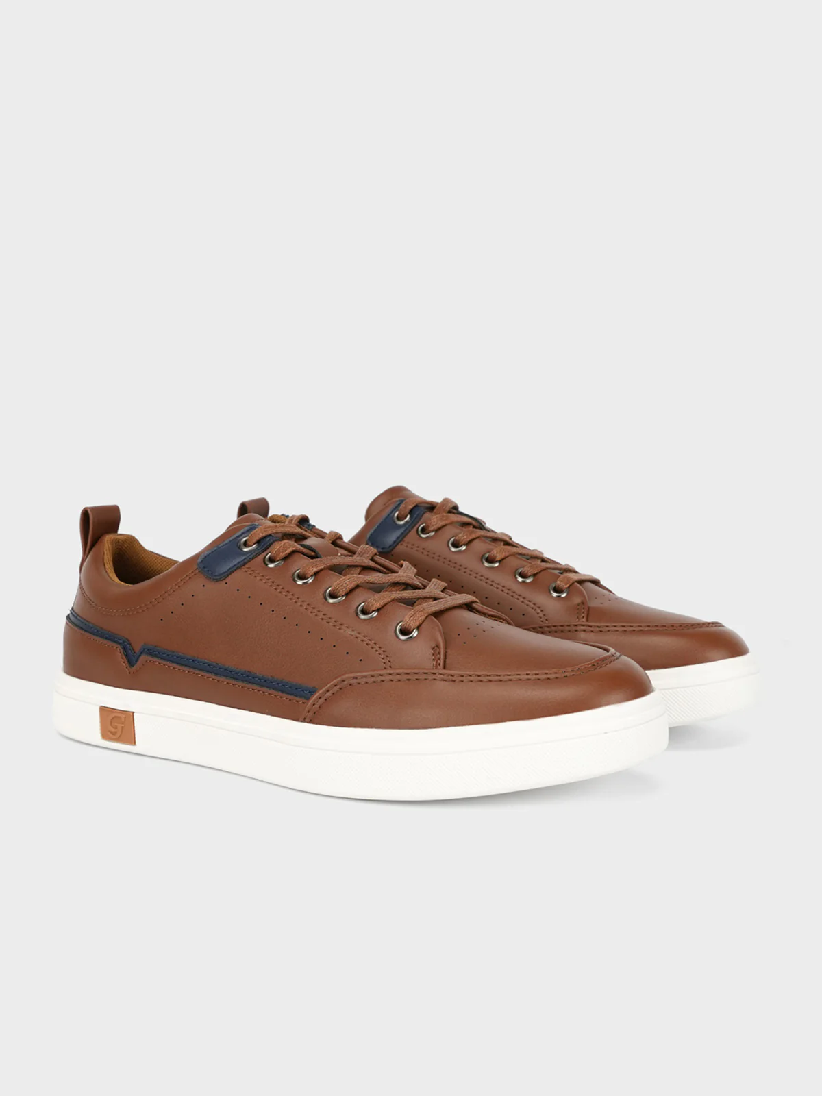 Mens "BORKA" Casual Lace Up Trainers - Image 2