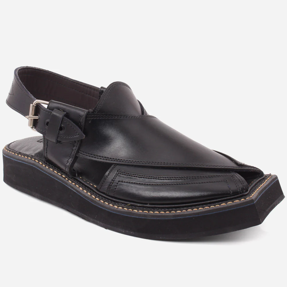Mens "BRET" Peshawari Kapttan Leather Sandals