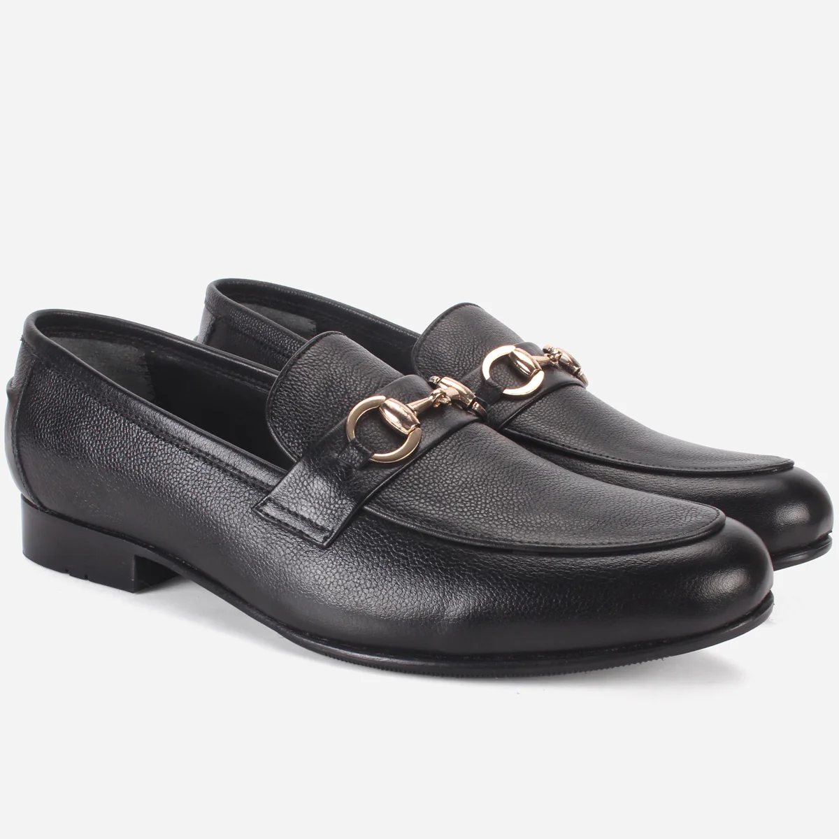 Mens "BRETT" Leather Comfy Office Shoes - Image 2