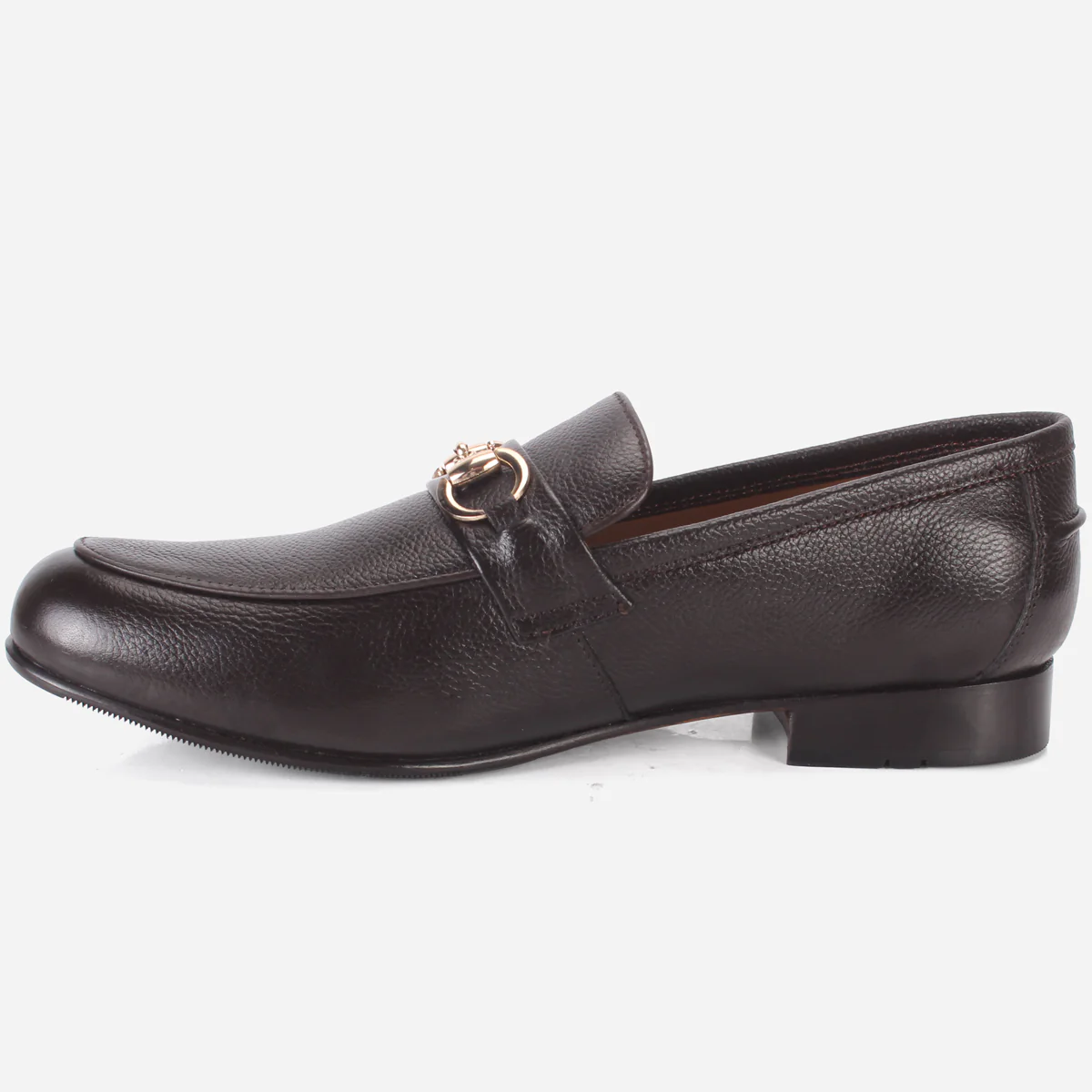 Mens "BRETT" Leather Comfy Office Shoes - Image 3