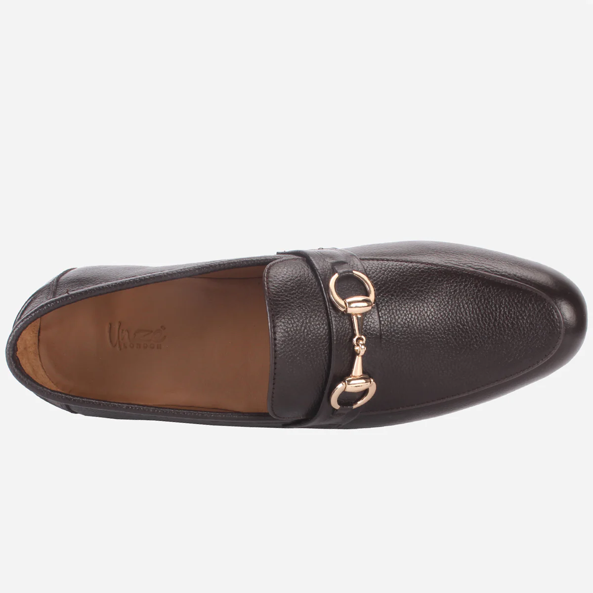 Mens "BRETT" Leather Comfy Office Shoes - Image 4