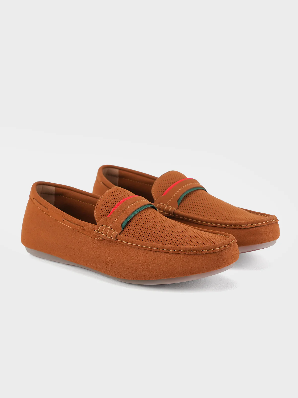 Mens "BRONTE" Slip On Casual Moccasins - Image 2
