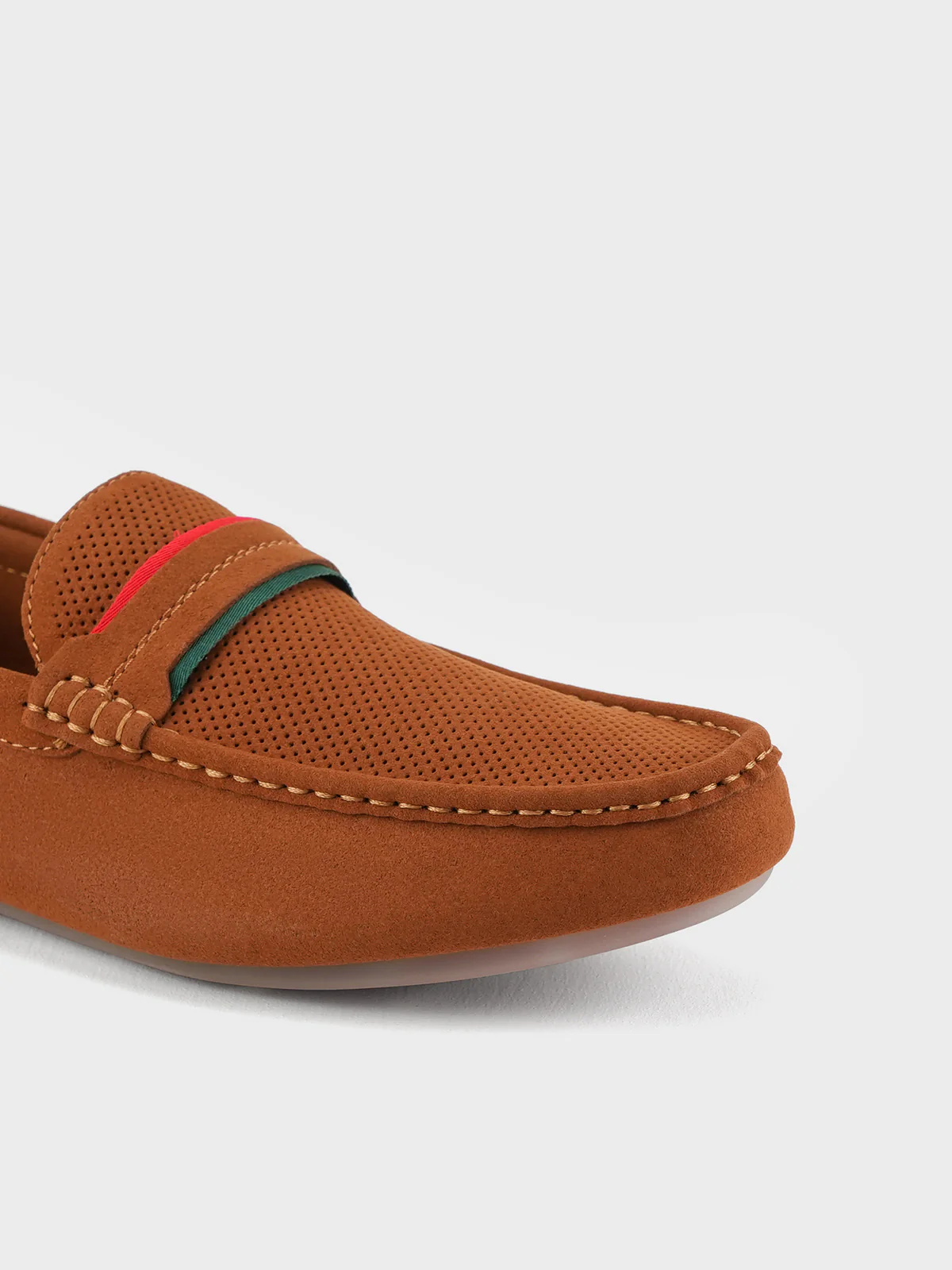 Mens "BRONTE" Slip On Casual Moccasins - Image 4