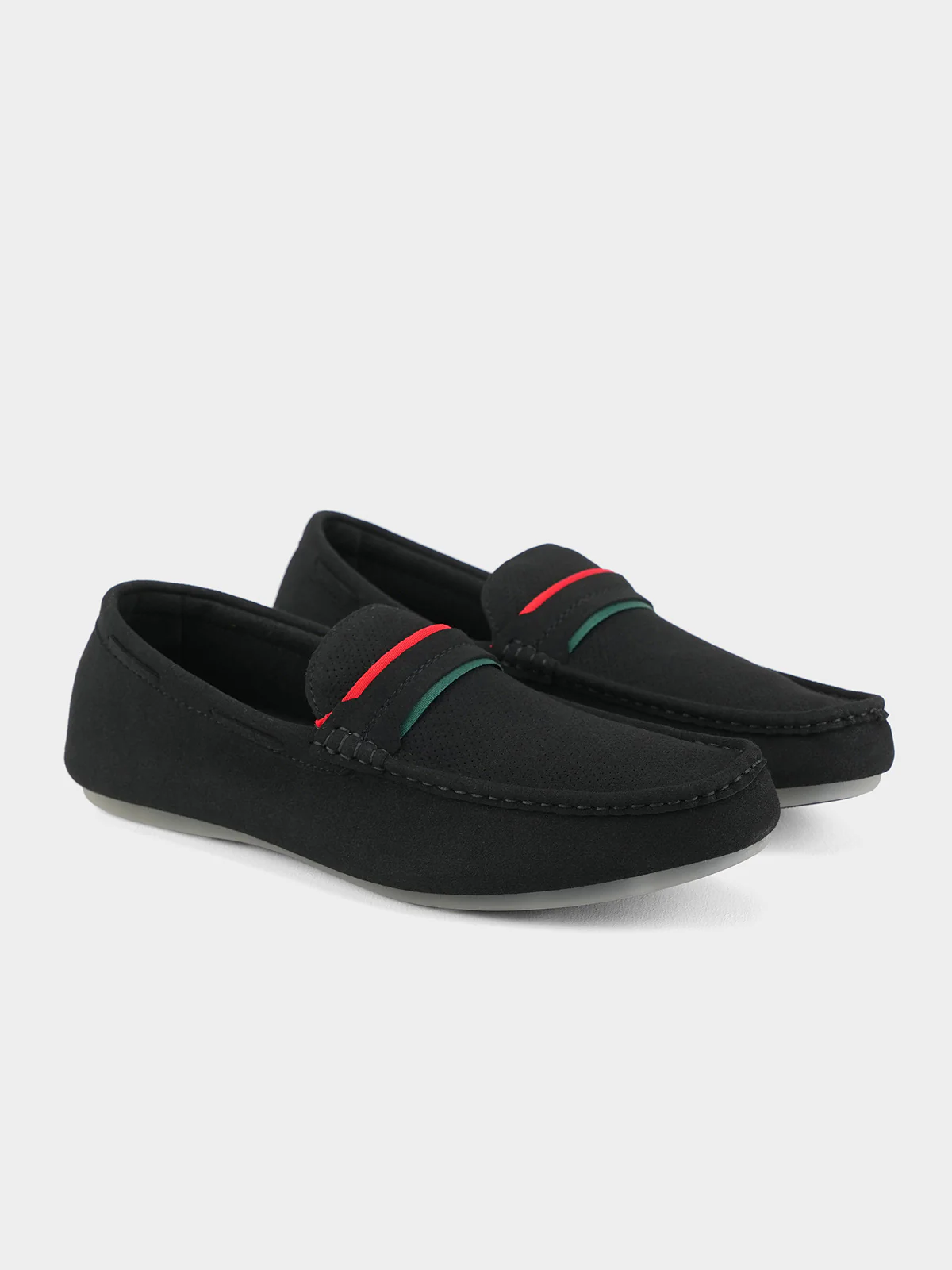 Mens "BRONTE" Slip On Casual Moccasins - Image 2