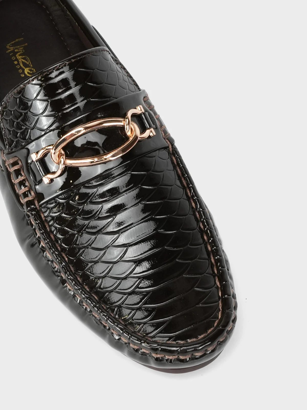Mens "BRONYA" Buckled Stylish Mocassins - Image 4