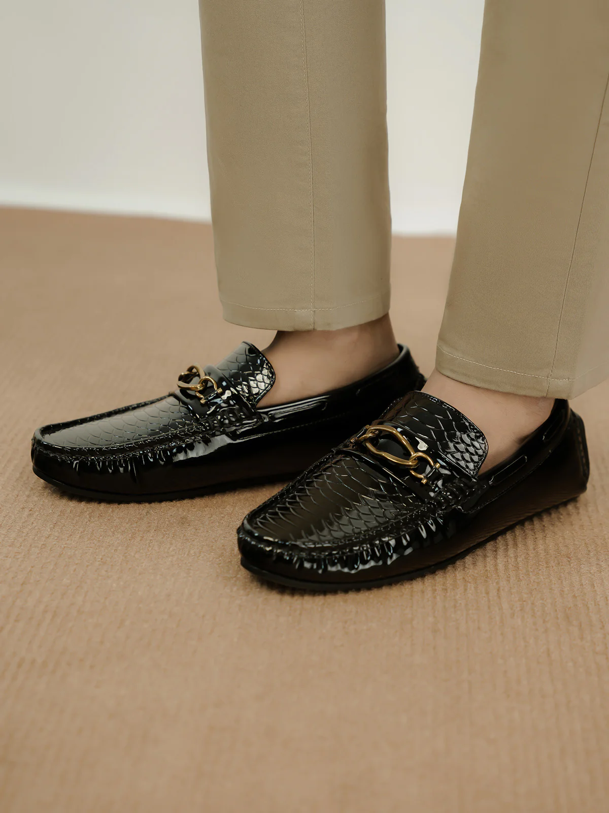Mens "BRONYA" Buckled Stylish Mocassins - Image 8