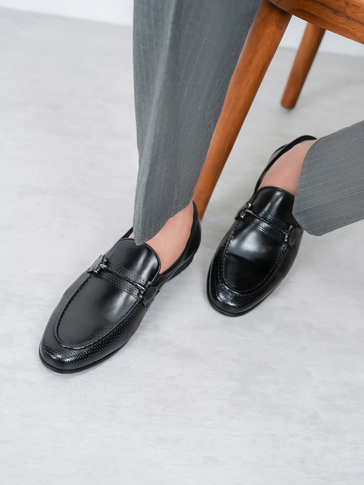 Mens "BRONYA" Comfy Dress Leather Formal Shoes - Image 6
