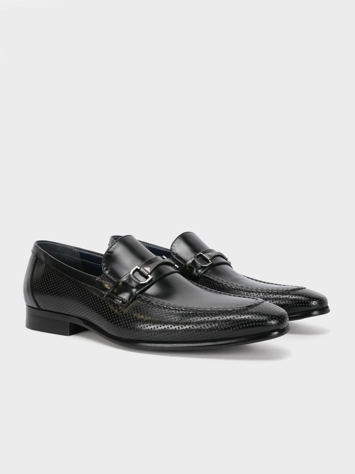 Mens "BYAONY" Pony Detailing Formal Shoes - Image 2