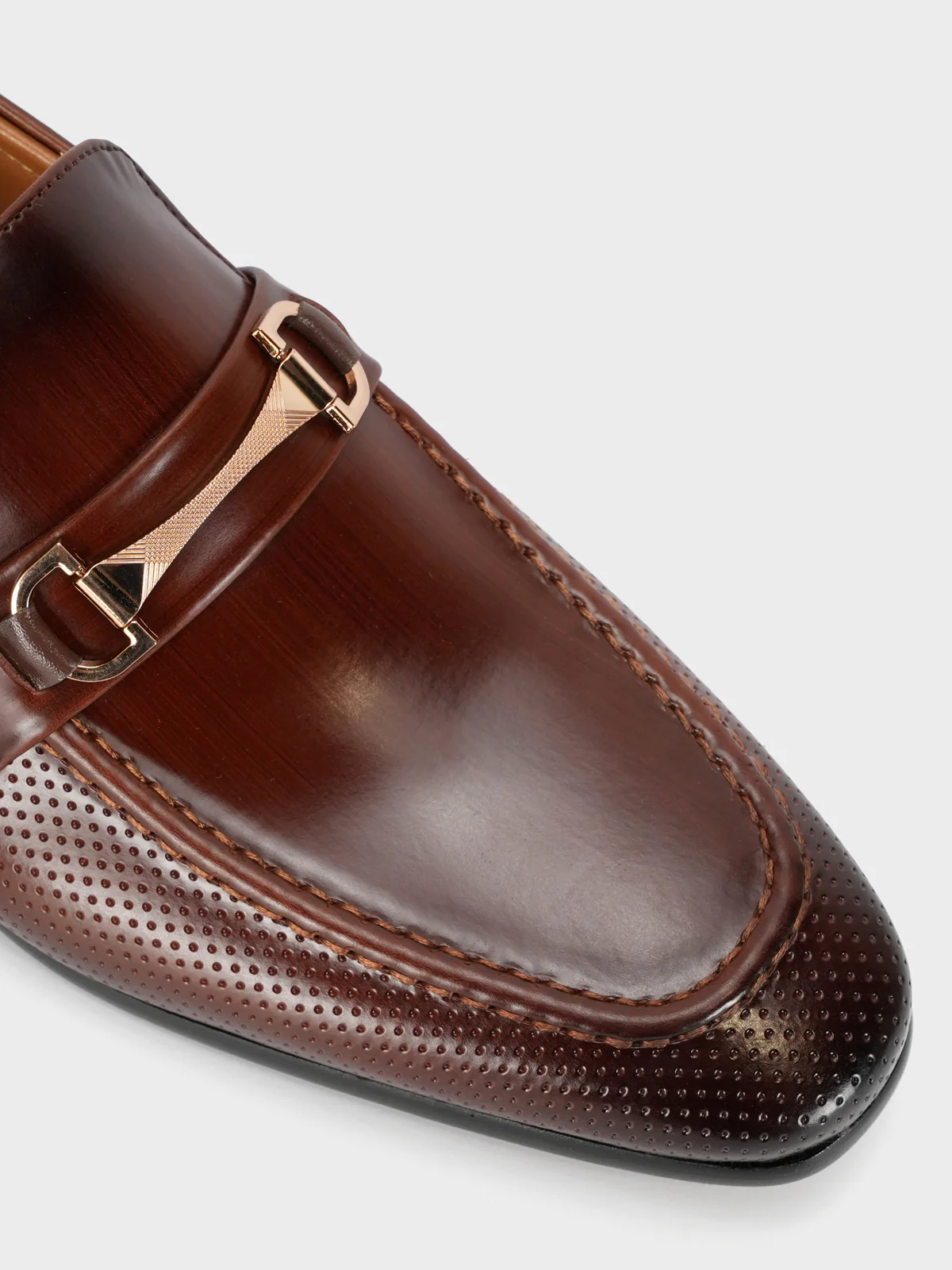 Mens "BYAONY" Pony Detailing Formal Shoes - Image 4