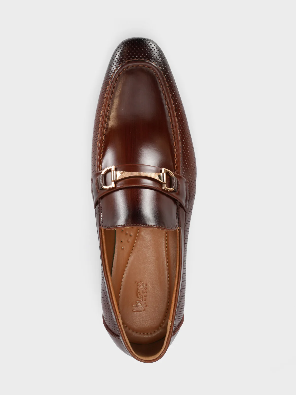 Mens "BYAONY" Pony Detailing Formal Shoes - Image 5