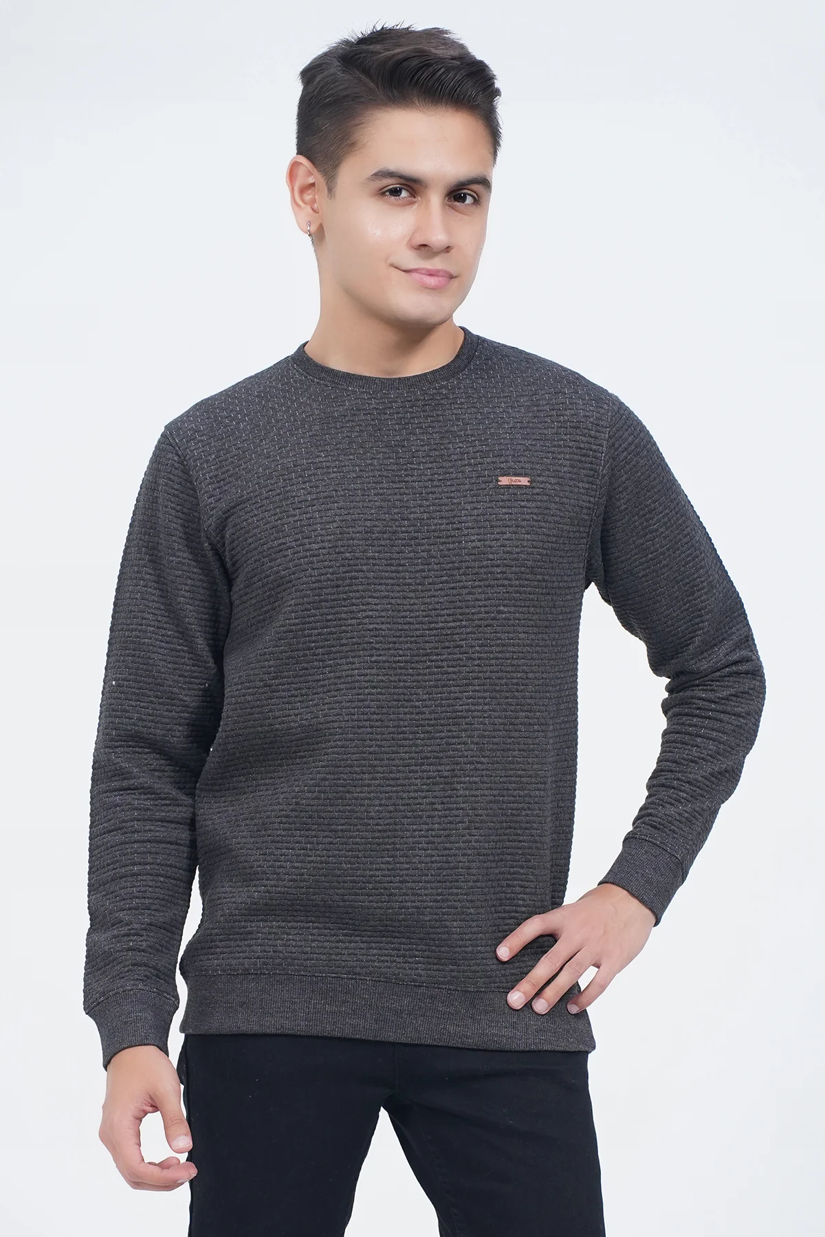 Mens "CABOTT" Crew Neck Long Sleeves Sweatshirt