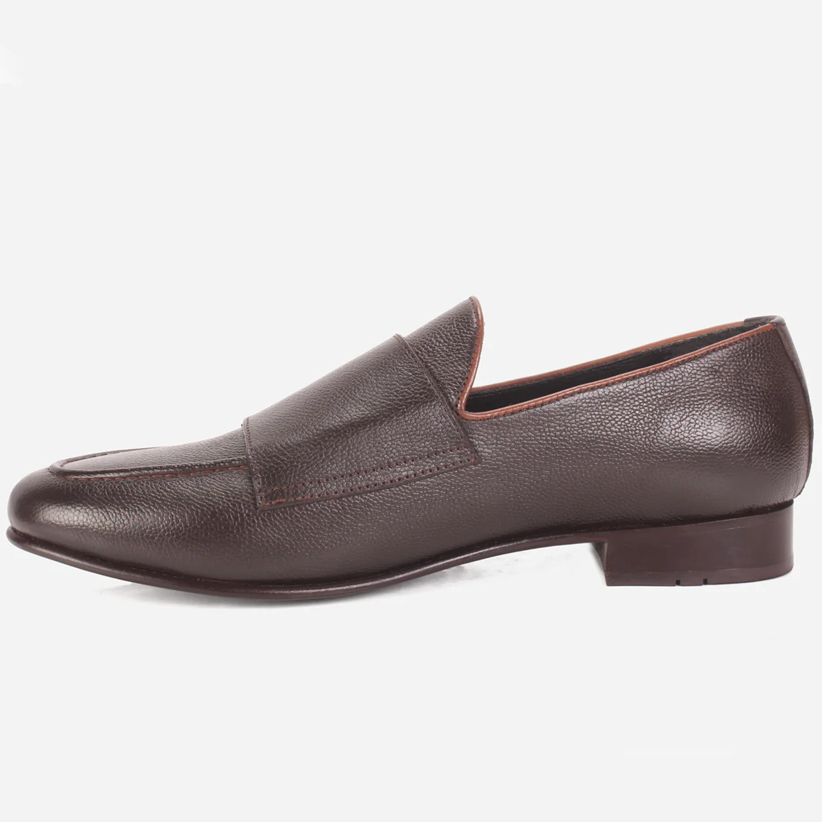 Mens "CARLOS" Leather Monk Straps Formal Shoes - Image 3