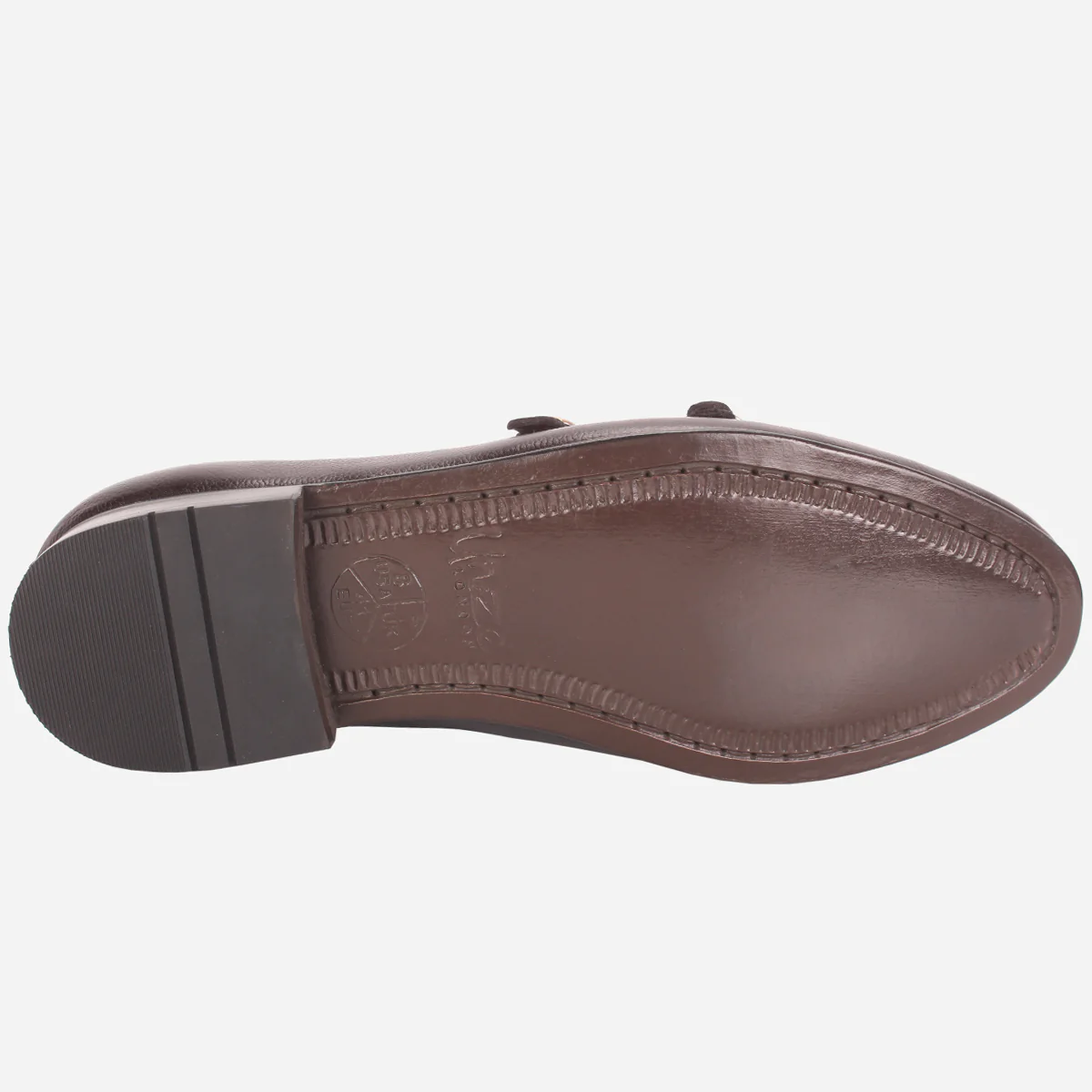 Mens "CARLOS" Leather Monk Straps Formal Shoes - Image 5