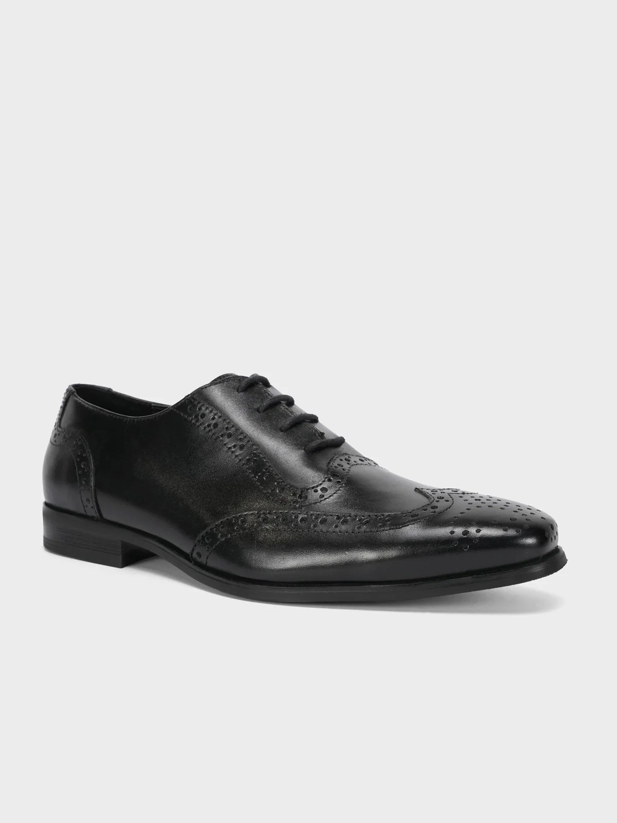 Men's "CASSIUS" Leather Oxfords Office Shoes - Image 2