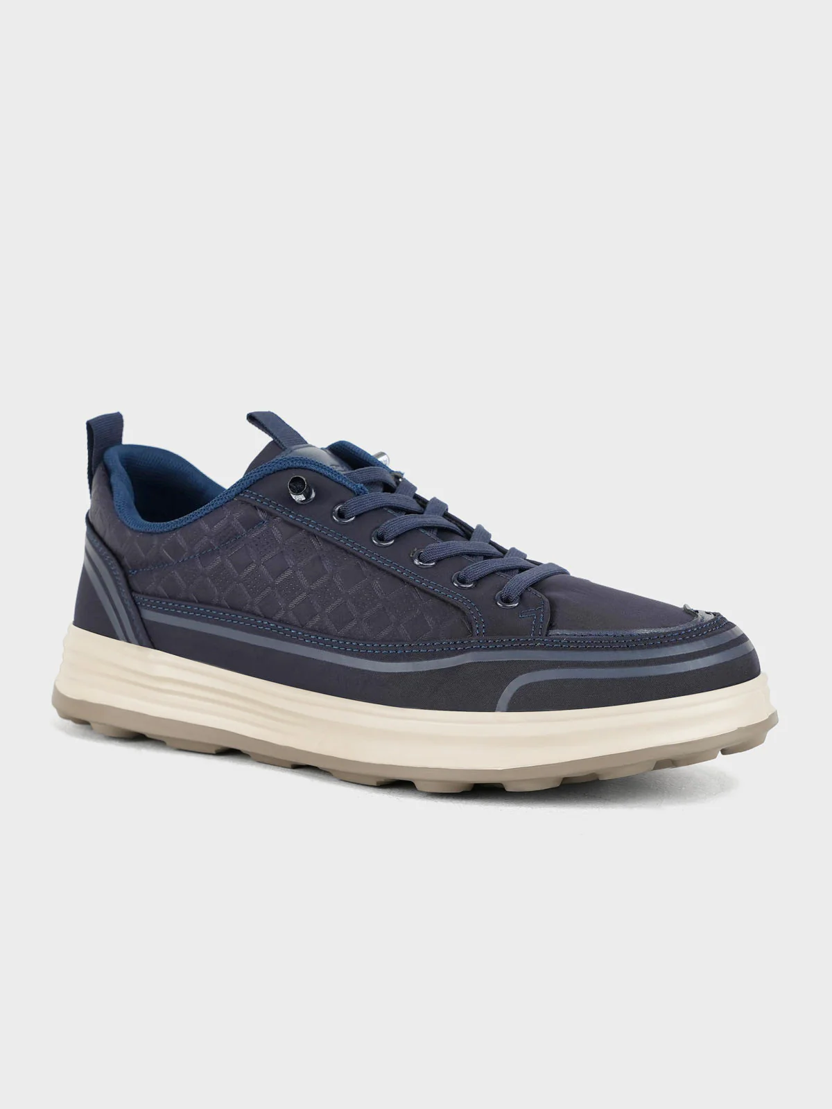Mens "CEYLON" Casual Lace Up Trainers - Image 2