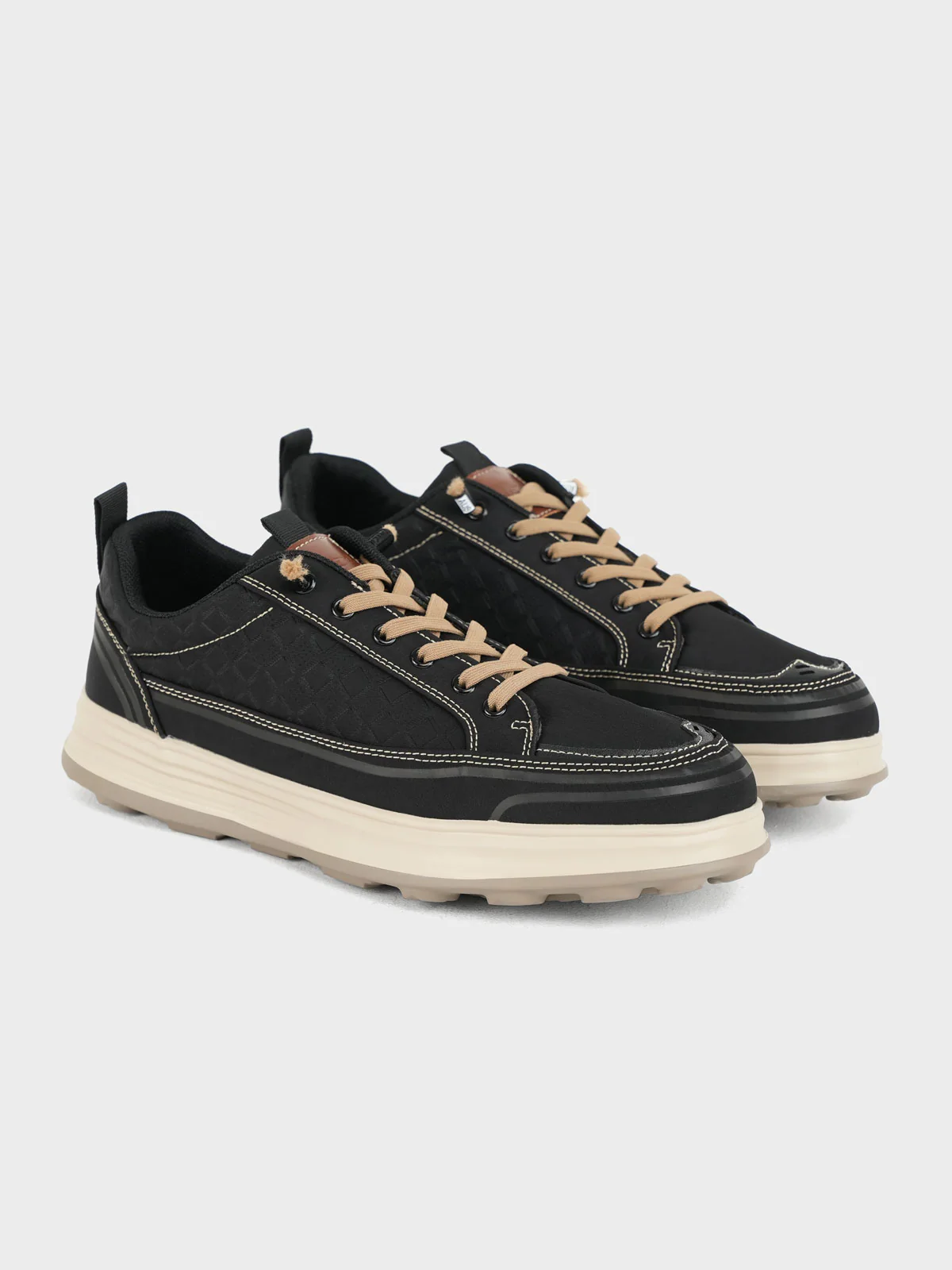 Mens "CEYLON" Casual Lace Up Trainers - Image 3