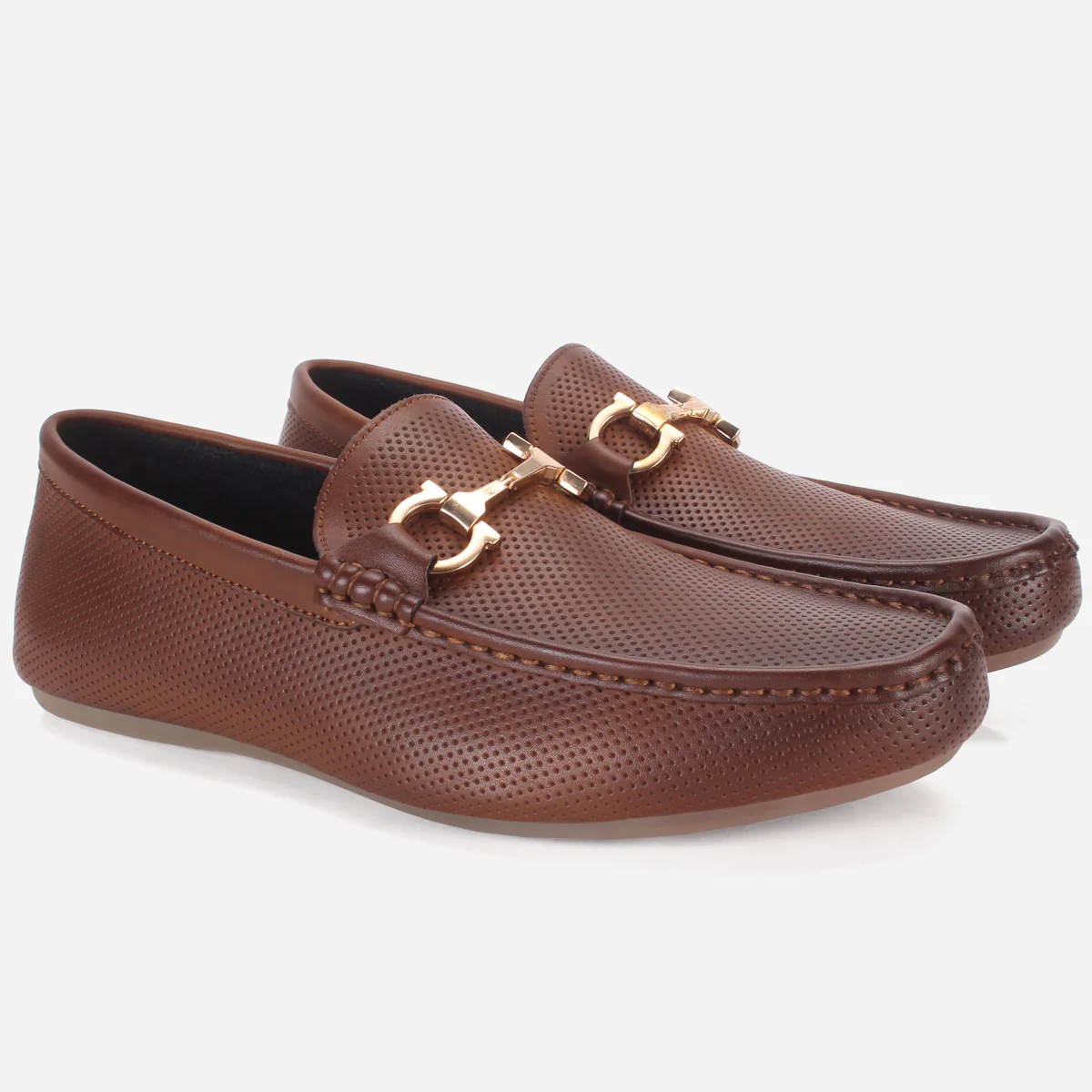 Men's "CHARLESTON" Slip On Casual Moccasin Shoes - Image 2