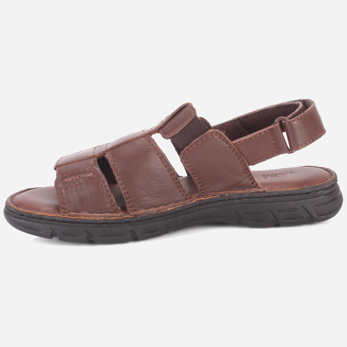 Mens "CLETO" Stylish Leather Summer Sandals - Image 3