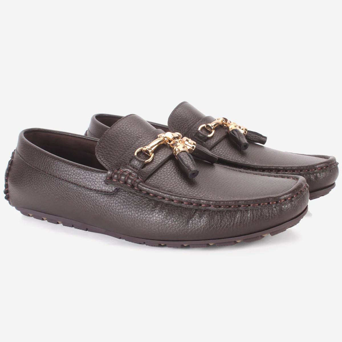 Mens "COTLAR" Casual Slip On Moccasins - Image 2