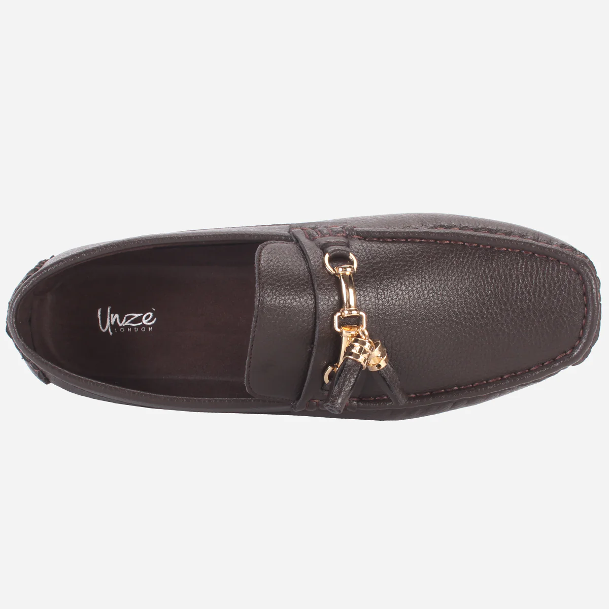 Mens "COTLAR" Casual Slip On Moccasins - Image 4