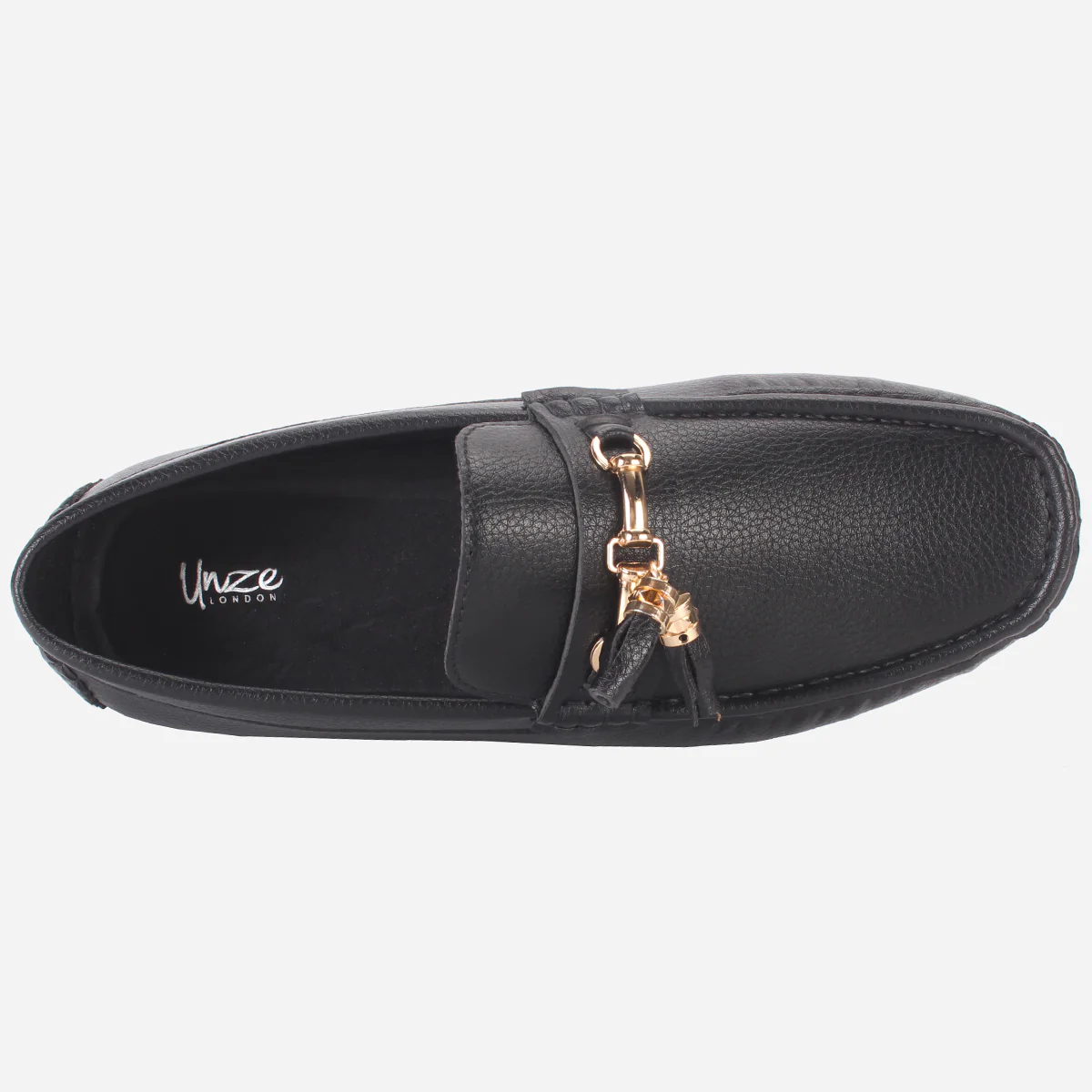 Mens "COTLAR" Casual Slip On Moccasins - Image 4